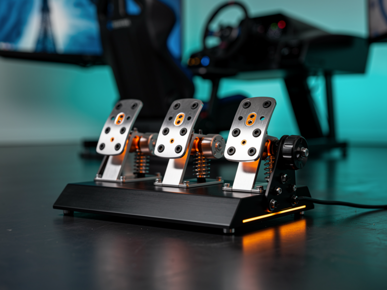 Asetek Forte Pedale im Simracing Test auf Design und Funktionalität geprüft