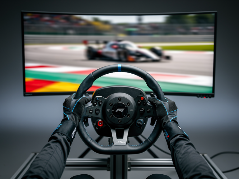 Fanatec CSL Elite V2 Simracing Wheel Base mit robustem Metallgehäuse und Force Feedback