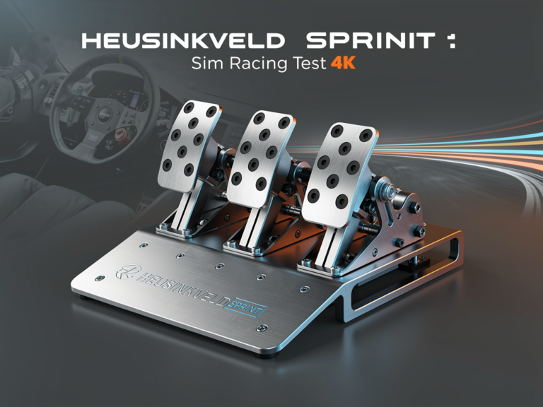 Heusinkveld Sprint Test simracing Pedale präzise Aluminium Bremsgefühl hochwertig