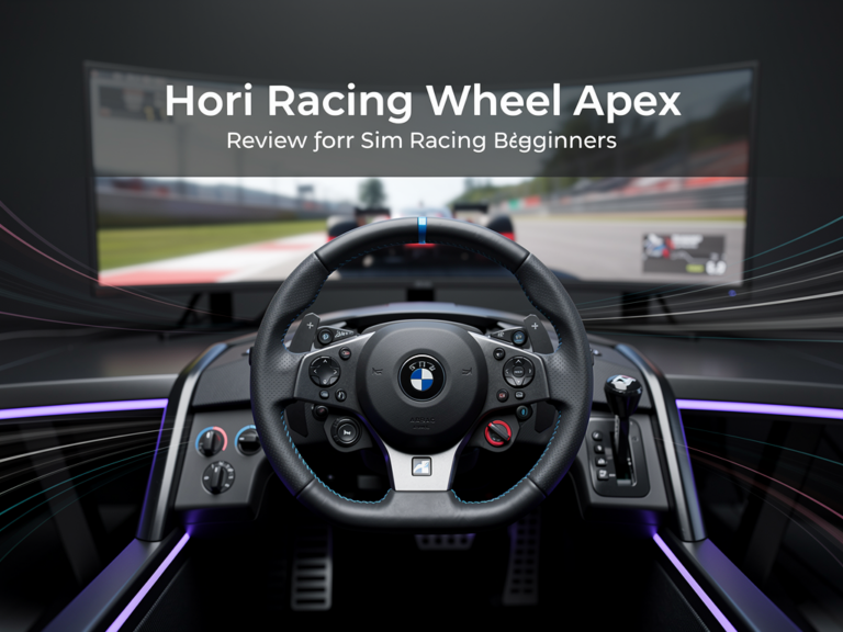 Hori Racing Wheel Apex simracing Einsteigerlenkrad kompakt robust ohne Force Feedback