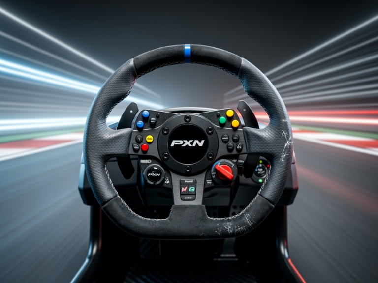 PXN V9 Racing Wheel Lenkrad und Pedale im Test für Einsteiger im Simracing