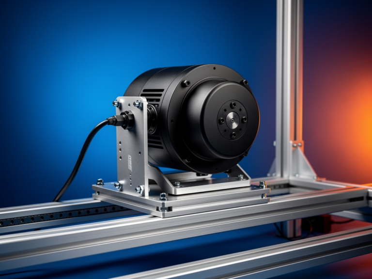 Simucube 2 Pro Mounting Bracket stabil montiert Direct Drive Base im Simracing Rig