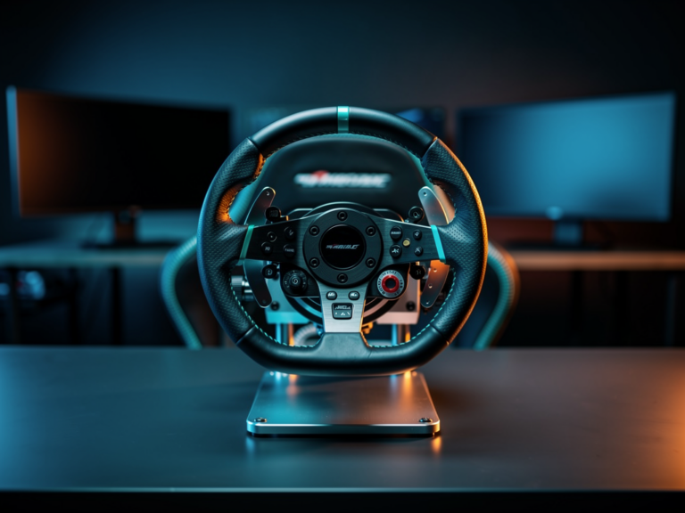 Simucube 2 Pro Direct-Drive-Rennlenkrad mit präzisem Force-Feedback und robustem Design